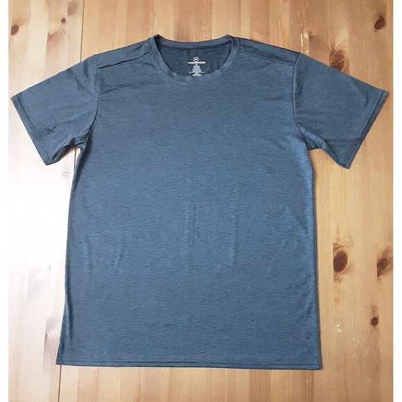 Real Essentials 5 Pack Men’s Active Quick Dry Mesh Crew Neck T Shirts - Picture 3 of 7